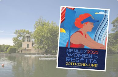HWR river with the HWR 2025 poster overlaid