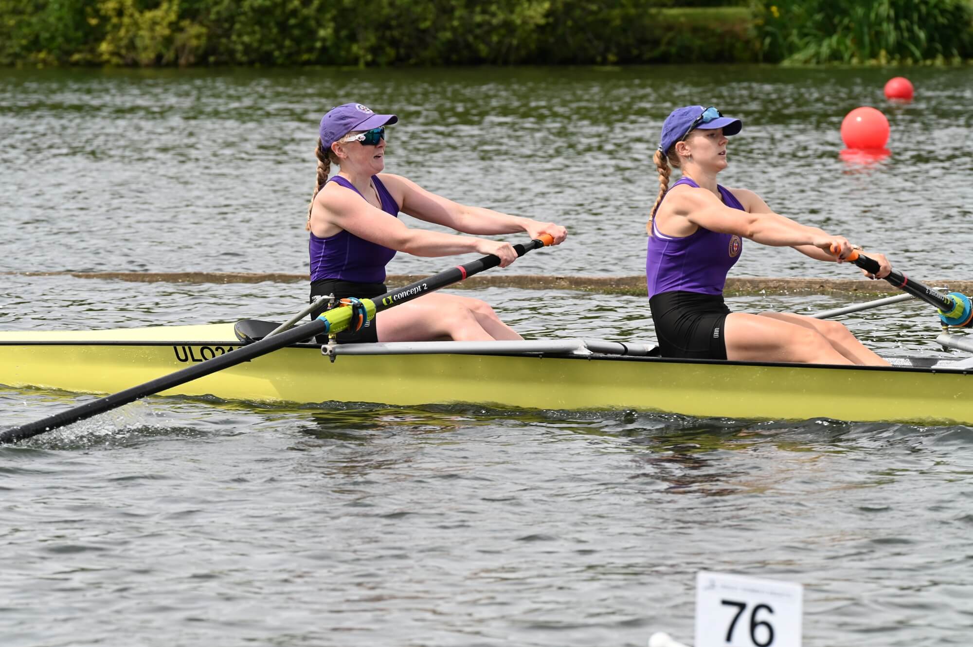 Women's pair racing