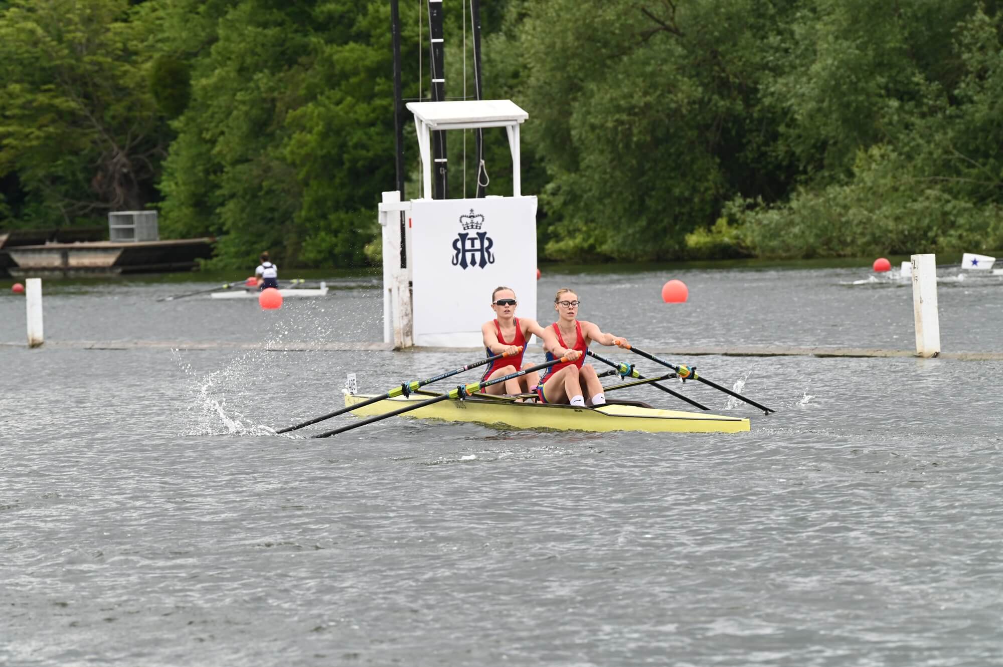 Women's double scull racing