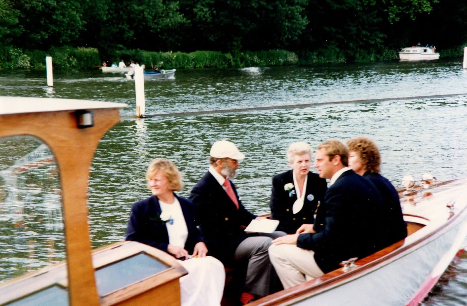 people in a launch