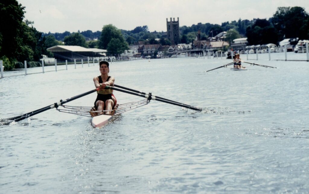 women's double sculls race
