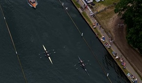 Livestream drone shot