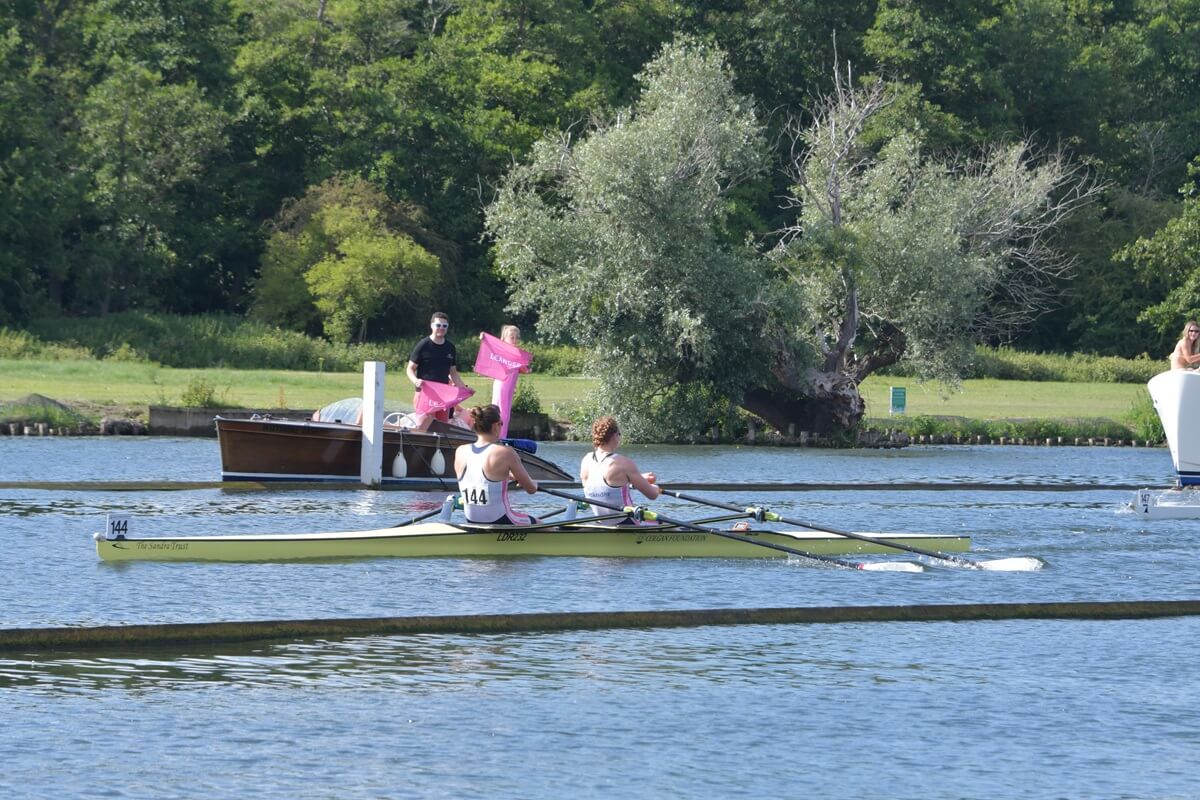 Championship 2x Leander Club racing