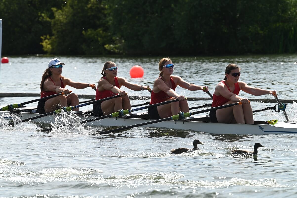 Junior 4x Marlow BC racing